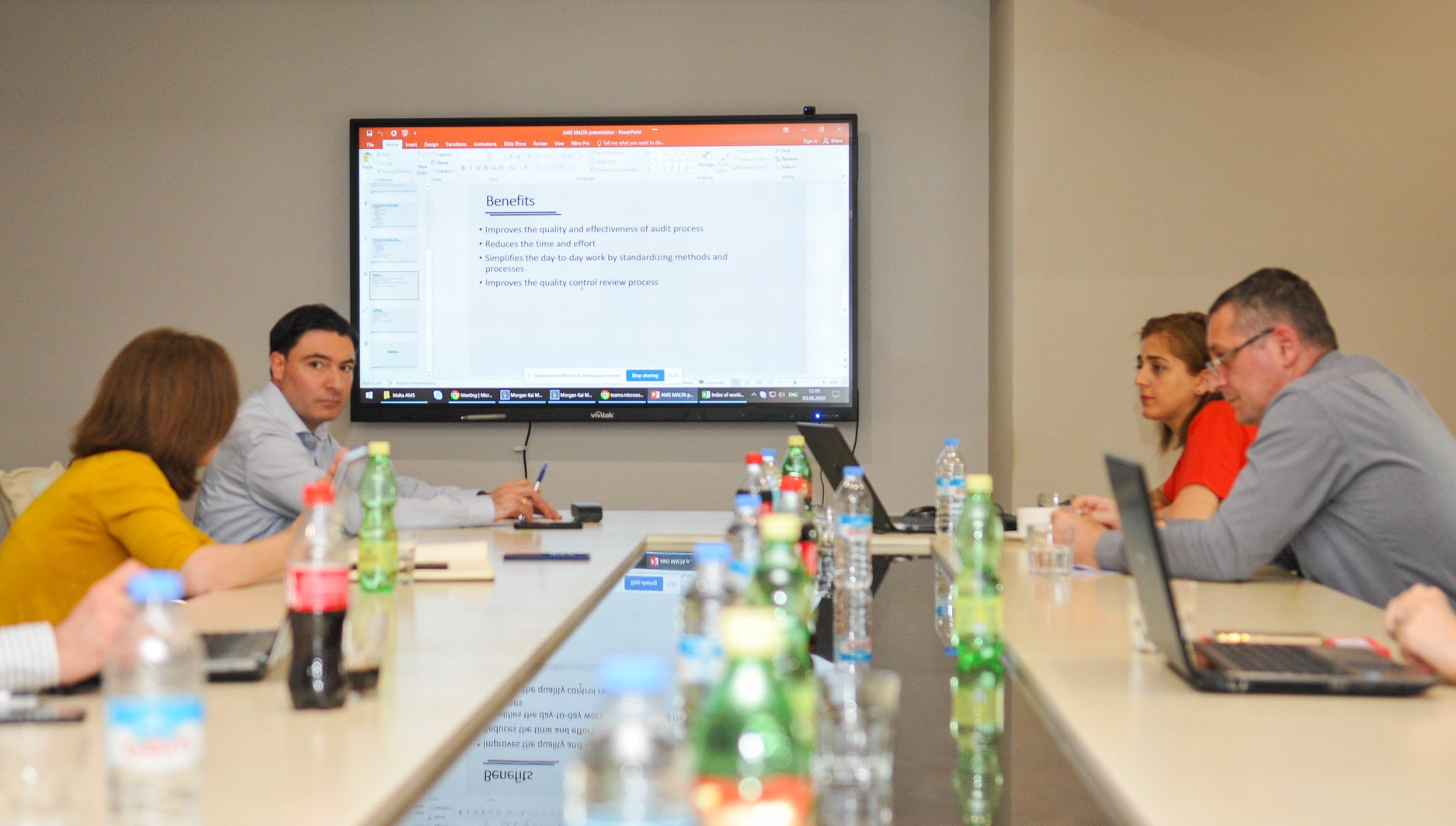 State Audit Office of Georgia shares the audit management experience to the National Audit Office of Malta