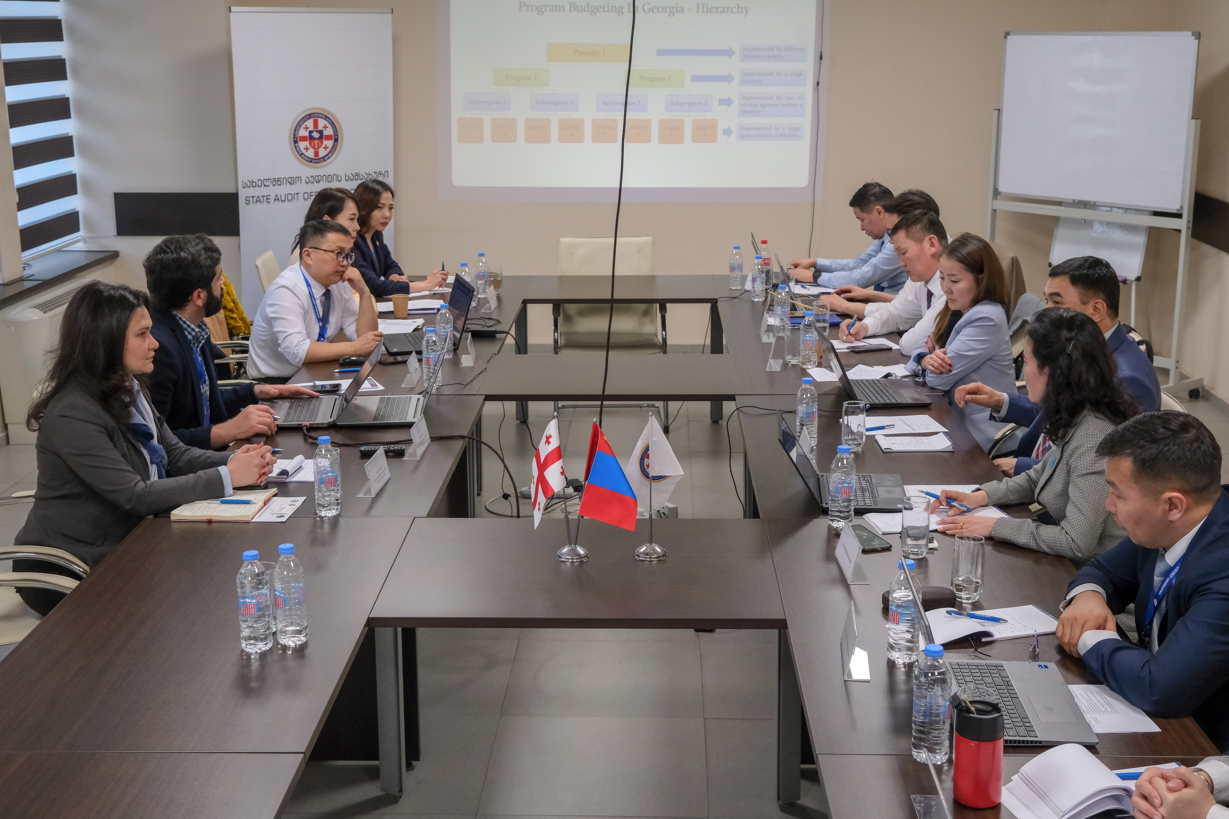 The State Audit Office shares its experience with the Mongolian National Audit office
