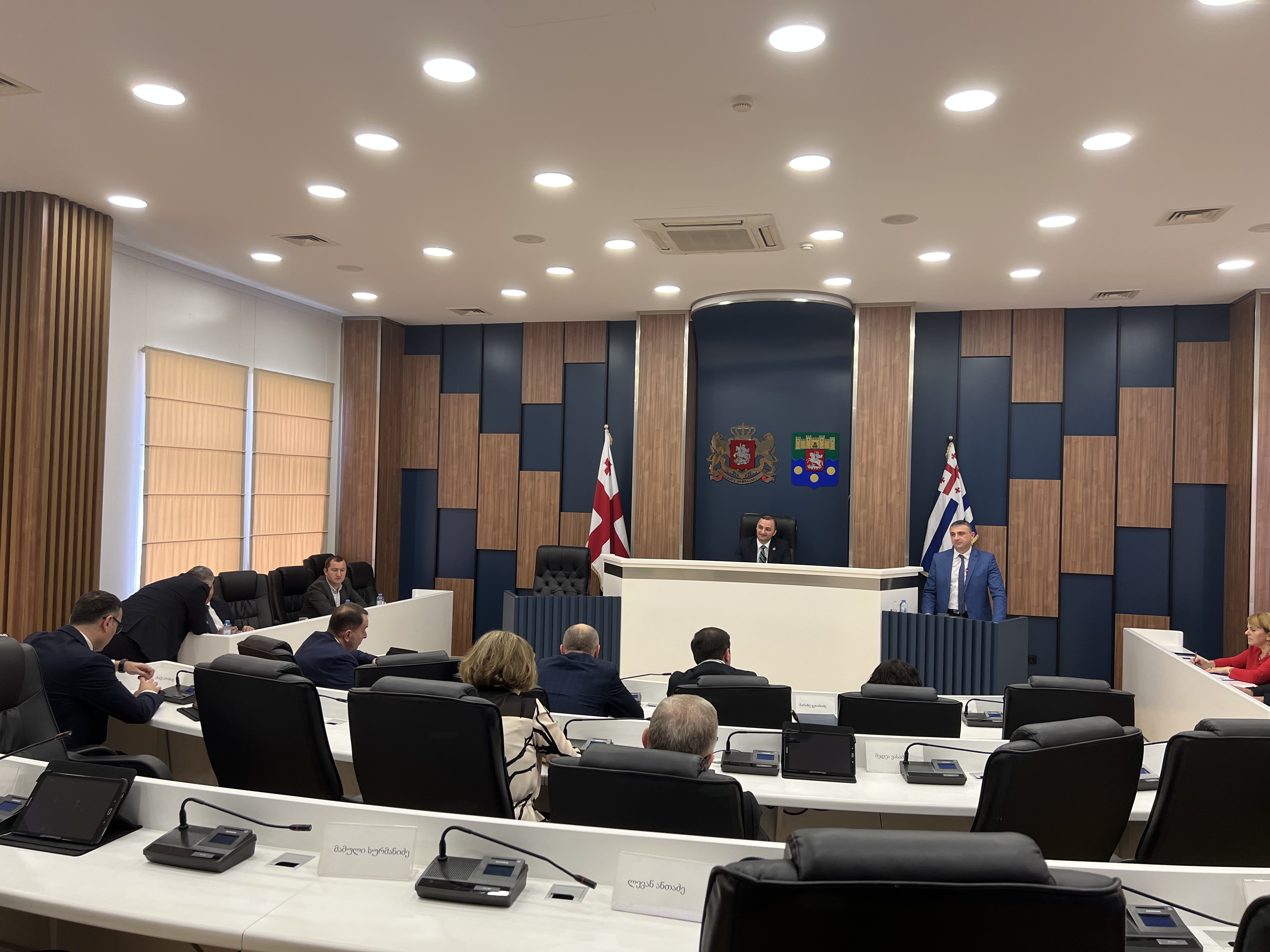 The State Audit Office presented a report at the plenary session of the Supreme Council of the Autonomous Republic of Adjara