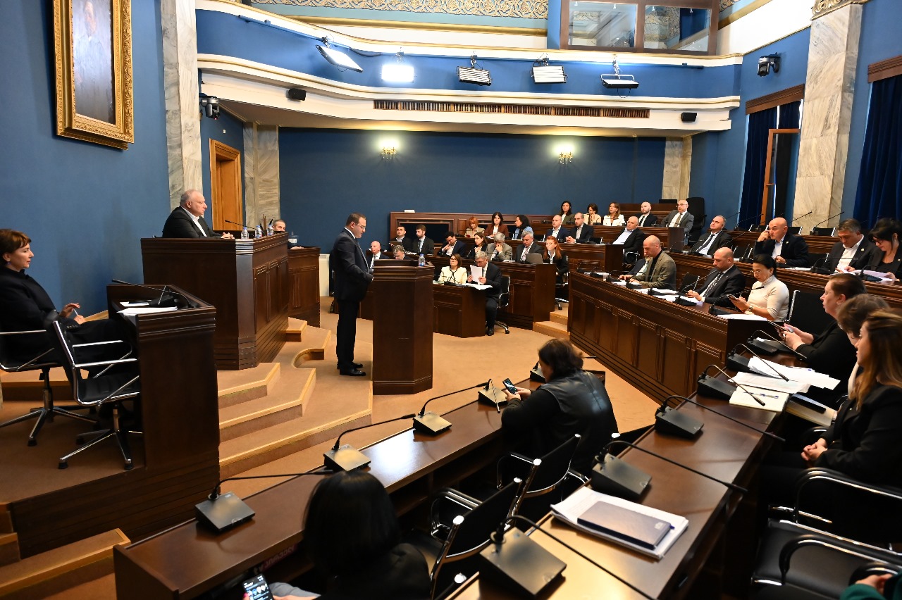 საქართველოს გენერალურმა აუდიტორმა გიორგი გაბიტაშვილმა პარლამენტში 2026 წლის სახელმწიფო ბიუჯეტის კანონპროექტზე დასკვნა წარადგინა
