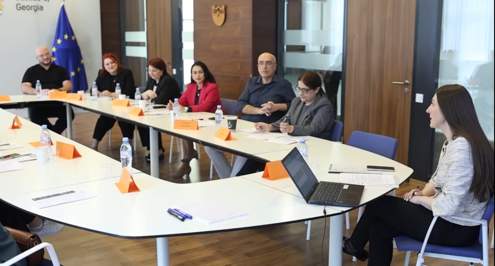 Mariam Zaalishvili has conducted training for internal auditors of the Ministry of Justice