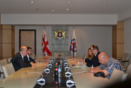 სამუშაო შეხვედრა ევროსაბჭოს წარმომადგენლებთან